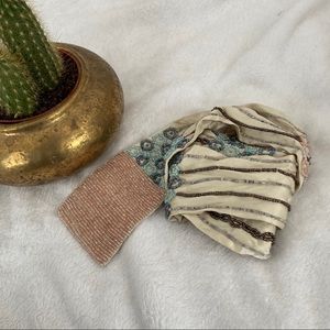 VINTAGE || hand beaded sash